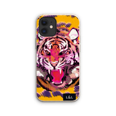Neon Tiger Eco Phone Case